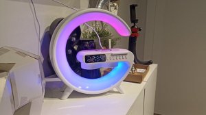 Купил себе Светодиодную Колонку Лампу(Led Wireless Charging Speaker)! Покупки на Новый Год #5