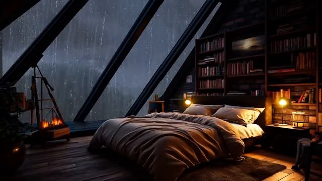 Regengeräusche zum einschlafen – Geräusch von Regen mit Donner #44 – Rain Sounds for Sleeping смотреть онлайн