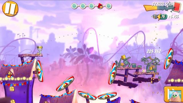 Angry Birds 2. Level/Уровни 556-560 + БОСС. смотреть онлайн