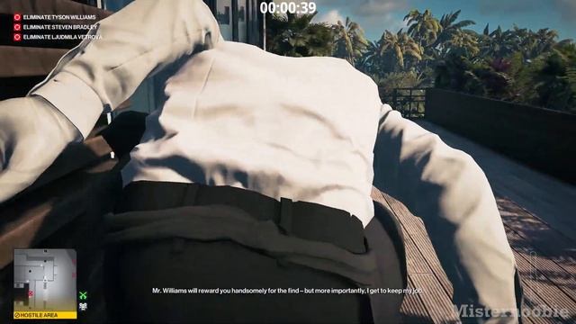 Shoot Target through the Projector - Hitman 2 Maldives | Bullet Time walkthrough смотреть онлайн