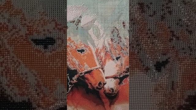Алмазная Мозаика с Nilena Sans Лошади продвижение работ 32 смотреть онлайн