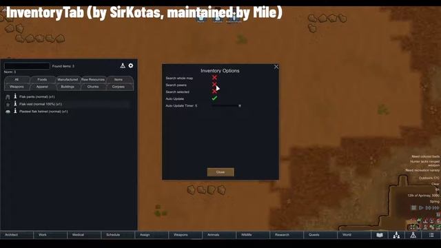 Rimworld Mods Digest - EP1 - QoL UI mods смотреть онлайн