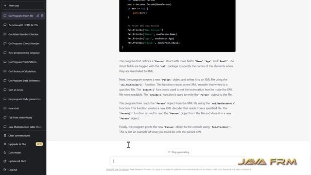How to read and write xml file in Golang 1.20 смотреть онлайн