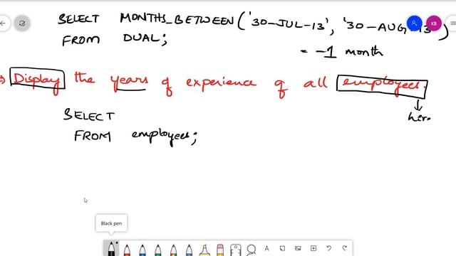 SQL Functions-DATE FUNCTIONS смотреть онлайн