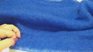 Пуловер из Кид мохера