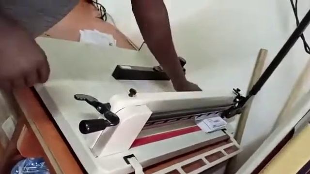 858 A3 Heavy Duty Industrial Guillotine Paper Cutter смотреть онлайн