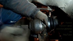 Пыльник шруса РЕНО. Разобрать и собрать шрус