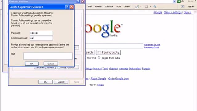 How To Password Protect Internet Explorer In Windows XP смотреть онлайн
