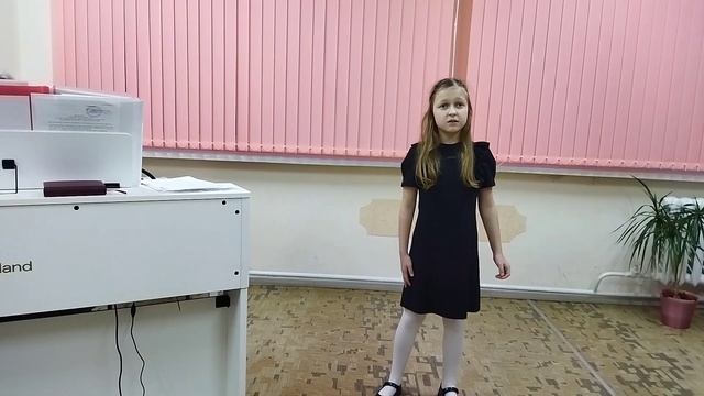 Марина Трегубова. "Весенний вальс".Концертмейстер О. К. Короткова. смотреть онлайн