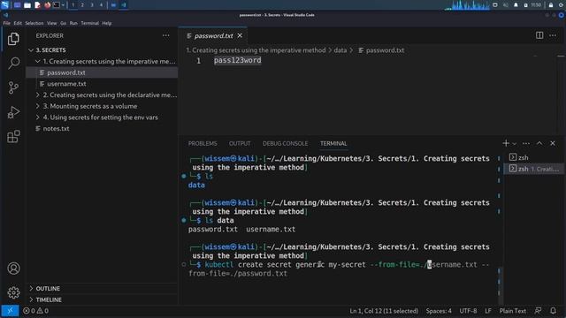 Kubernetes | Creating Secrets смотреть онлайн