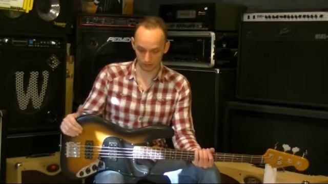 HangszerMustra - Fender Modern Player Jazz Bass смотреть онлайн