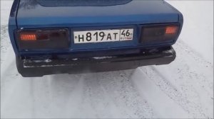 ВАЗ 2107 ВЫХЛОП СУБАРУ НА ЛАУНЧЕ