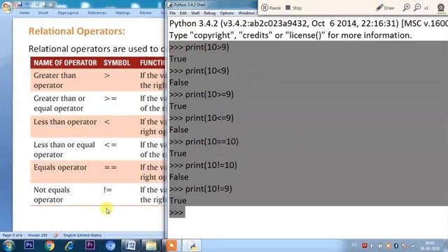 Operators in Python | Python Operators | Python Tutorial for class 11 computer science смотреть онлайн