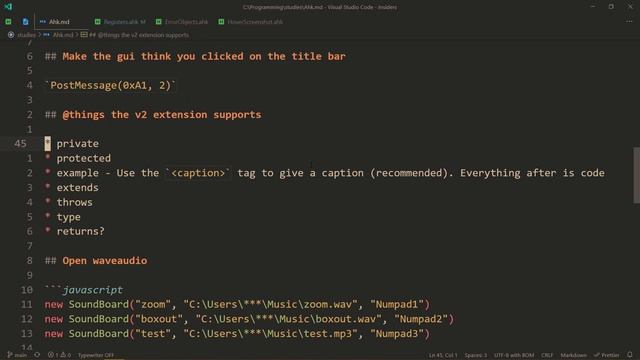 Document Your Code Easily! — AutoHotkey v2 смотреть онлайн