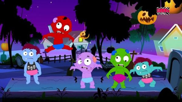 Hello It's Halloween | Scary Videos For Kids | Nursery Rhymes For Children