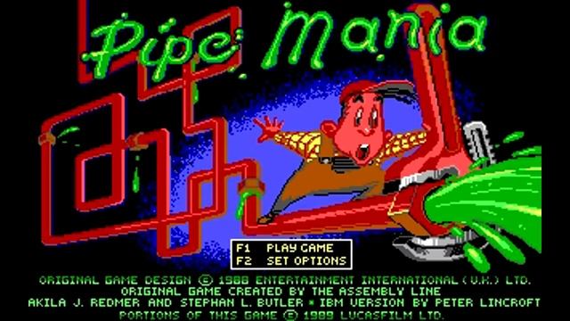Obscure Games: Pipe Mania (MS-DOS) смотреть онлайн