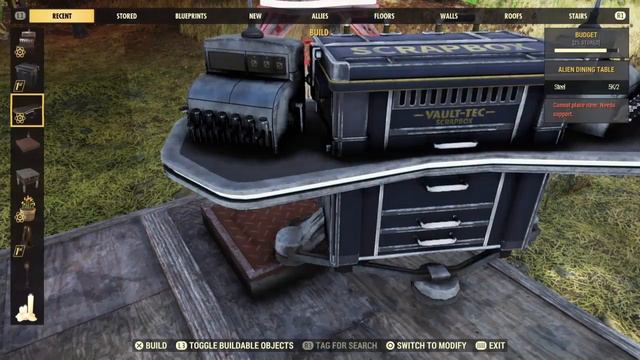 FALLOUT 76 item merge ideas for glitchy camp builders, part 10. смотреть онлайн