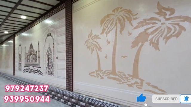 Травертин 2022 3D фасонлар фасадни