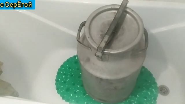 Советы владельцам молочных фляг. Фляга для БРАГИ(кваса). Правильная чистка. смотреть онлайн