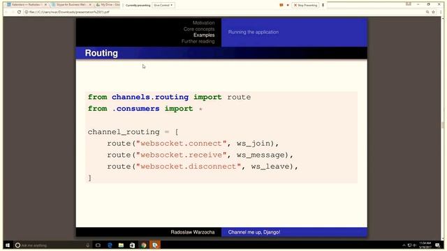 Introduction to Django Channels by Radoslaw Warzocha (Eng) смотреть онлайн