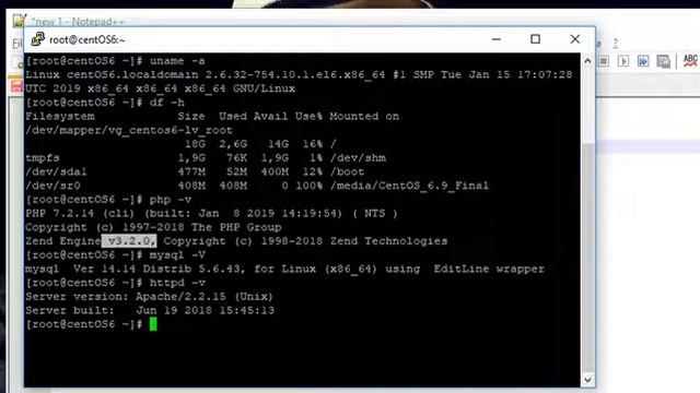 Centos 6 with PHP7.x MySQL 5.6 phpMyAdmin 4.8 смотреть онлайн