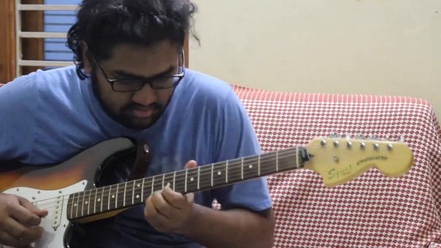 NINNU KORI VARNAM | INSTRUMENTAL GUITAR COVER смотреть онлайн