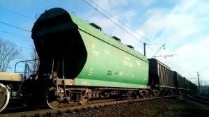 Товарные грузовые Поезда едут!