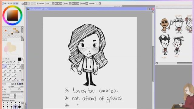 [Speedpaint] Shadow in Don´t Starve-Style ♥ смотреть онлайн