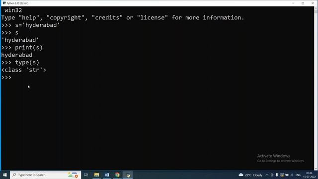PYTHON tutorials || Demo - 4 || by Mr. Wilson On 15-07-2022 @7AM IST смотреть онлайн