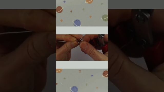 туториал на колечко из скрепки / как сделать кольцо-звездочку / Аня май смотреть онлайн