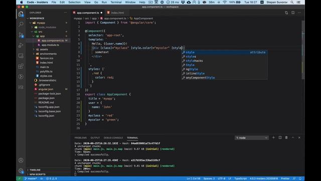 [25.08.2020] Быстрый старт с Angular смотреть онлайн
