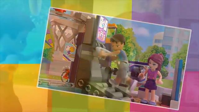LEGO Friends 41312 - Спортивный зал Хартлейк сити смотреть онлайн