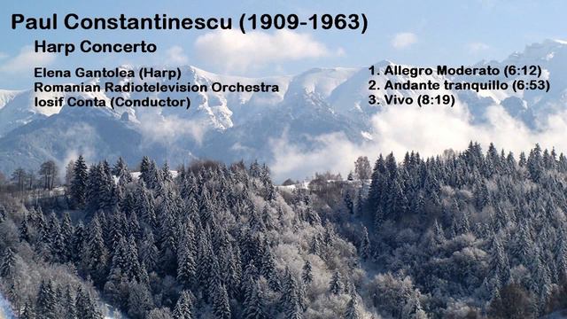Paul Constantinescu (1909-1963) - Harp Concerto смотреть онлайн