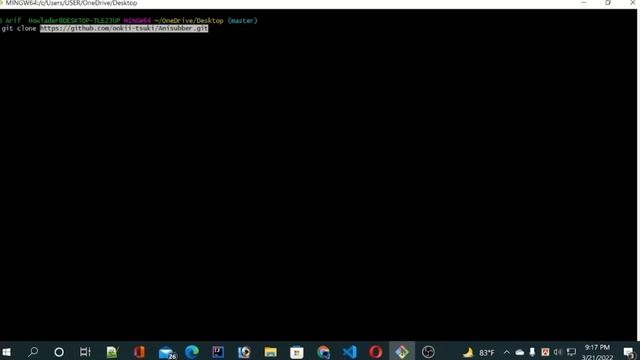 How to copy another person's project from GitHub || git clone git bash. смотреть онлайн