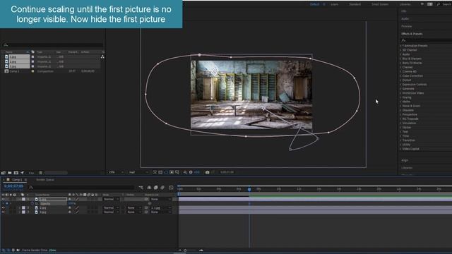 How to move Camera through Keyhole | Infinite Zoom | After Effects tutorial #oe327 смотреть онлайн