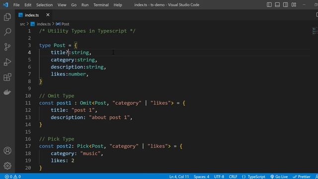 [Arabic] TypeScript : #40 - Utility Types смотреть онлайн