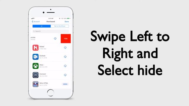 How to Hide Purchased App History in iOS 12 on iPhone or iPad смотреть онлайн
