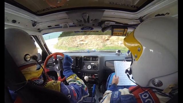 11 Rally Revival valpantena con 1000 a vista :) 2013 Ford Sierra RS Cosworth Group A смотреть онлайн