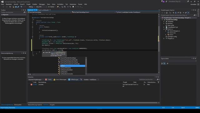 QuickTip #339 - C# Visual Studio .NET Tutorial - iText# PDF Add Unsorted List смотреть онлайн