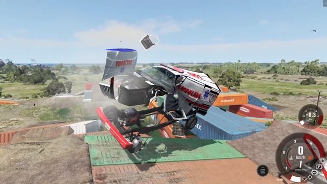 NAJLEPSZA ZABAWA W CAŁEJ GRZE w BEAMNG.DRIVE "CRASH TEST NA WYSYPISKU" #110 смотреть онлайн
