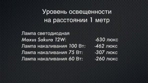 Тест светодиодных ламп Е27 10 из 20 Maxus Sakura 12W