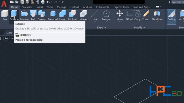 Auto CAD 3D Tutorial Bangla for Engineering Drawing class - 01 || HPCBD смотреть онлайн