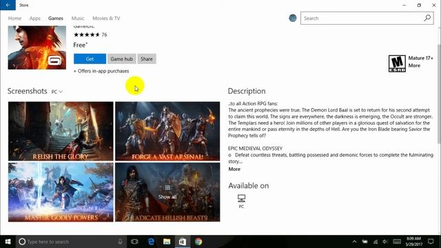 Iron Blade Medieval Legends RPG for windows 10 смотреть онлайн