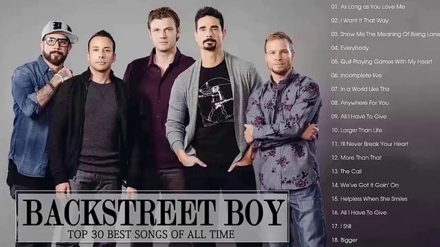 Backstreet Boys Love Songs Full Album Backstreet Boys Best Songs 2020