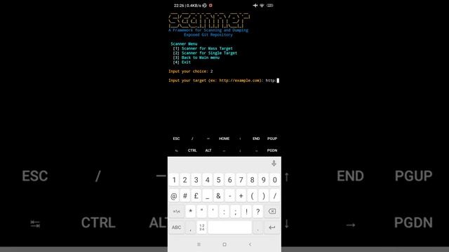 INSTALLING GIT SCANNER IN TERMUX//commabds in description смотреть онлайн