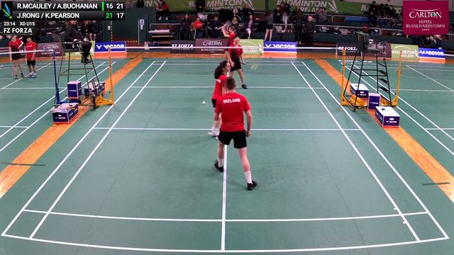 FZ Forza U15/U19 Irish Nationals 2022 - Day 2 - Court 4 смотреть онлайн