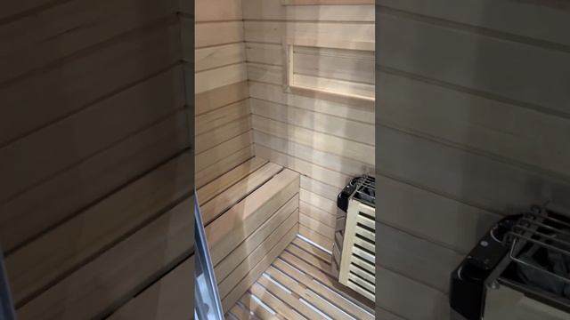 Комбинированная сауна 2в1 Ceruttispa LUGANO Nero-R Black 1800x1100x2230 смотреть онлайн