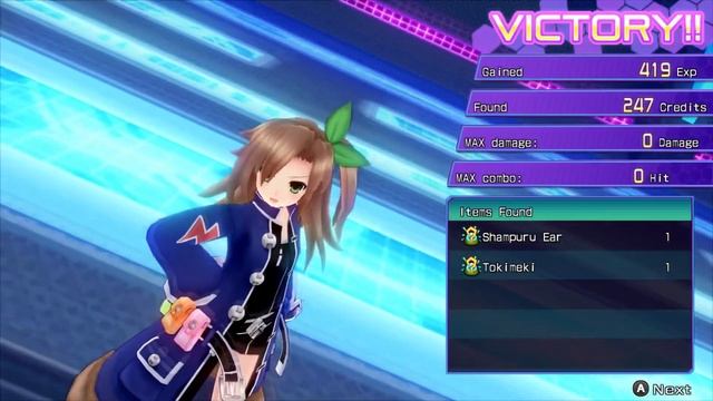 Hyperdimension Neptunia Re;Birth3 Victory Animations смотреть онлайн