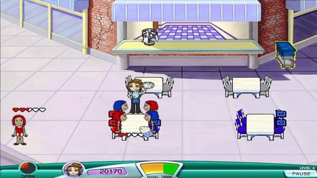 Diner Dash: Hometown Hero (Flash) - Full Game 1080p60 HD Walkthrough - No Commentary смотреть онлайн