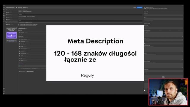 Mój sposób na ustawienia SEO podstron w kolekcji CMS w Webflow смотреть онлайн